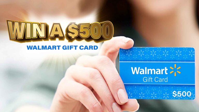 $500 Black Friday Walmart Gift Card