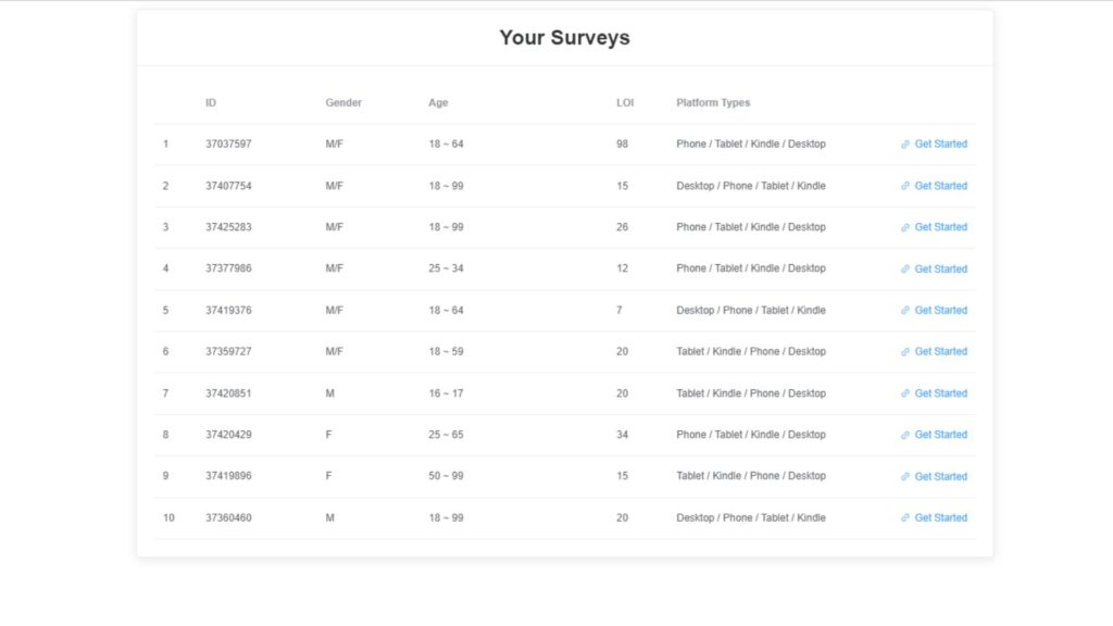 Cint - Daily Survey Router