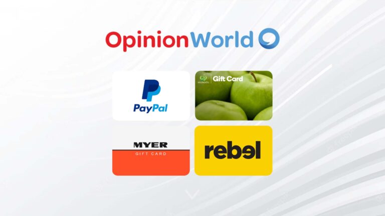 OpinionWorld – Win Cash & Gift Card Instantly